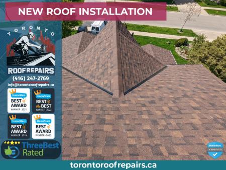 new roof installation  Toronto Roof Repairs Inc | Roofing Company | Shingle Roof Repair | Roof Replacement Mississauga (416)247-2769