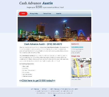 Cash Advance Austin - Austin, TX 78701 - (512)318-2426 | ShowMeLocal.com