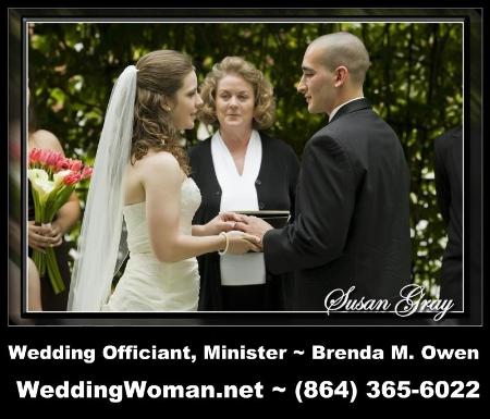 Brenda M. Owen Wedding Officiant & Minister - Greenville, SC 29601 - (864)365-6022 | ShowMeLocal.com