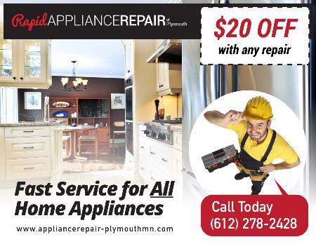 Rapid Appliance Repair Of Plymouth - Minneapolis, MN 55447 - (612)278-2428 | ShowMeLocal.com